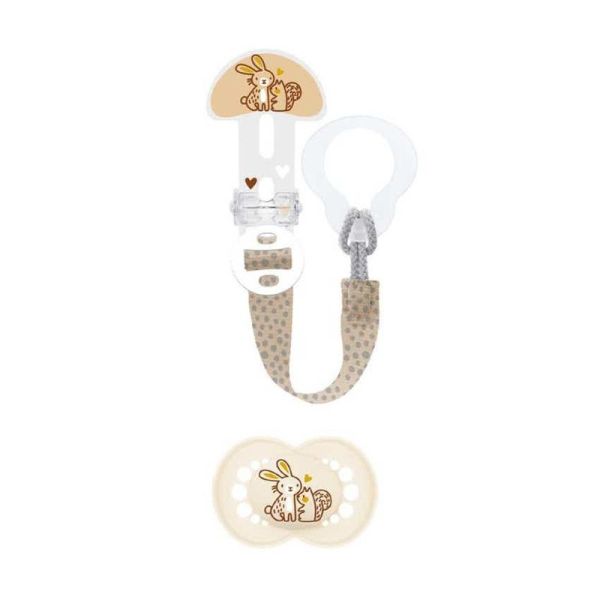 Sucette & Attache Silicone 18+ - 1 unité