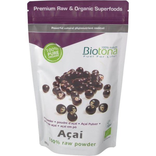 Biotona Bio Poudre Açai - 200 g 