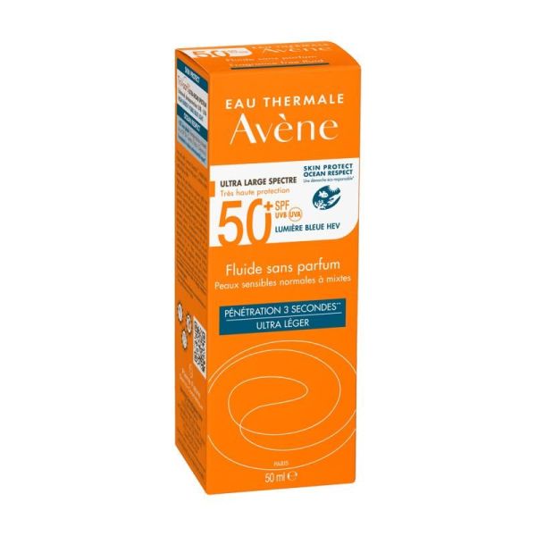 Fluide sans parfum SPF 50+ - 50ml