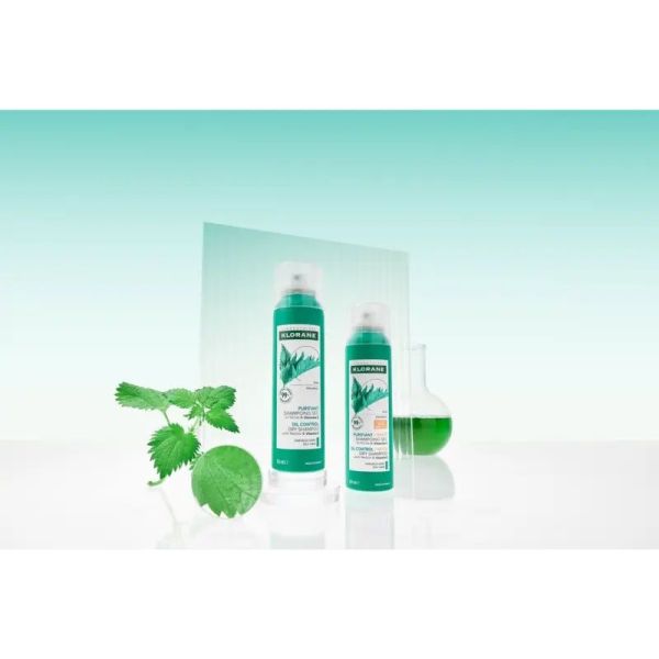 PURIFIANT Shampoing sec à l'Ortie et Vitamine E - 150 ml