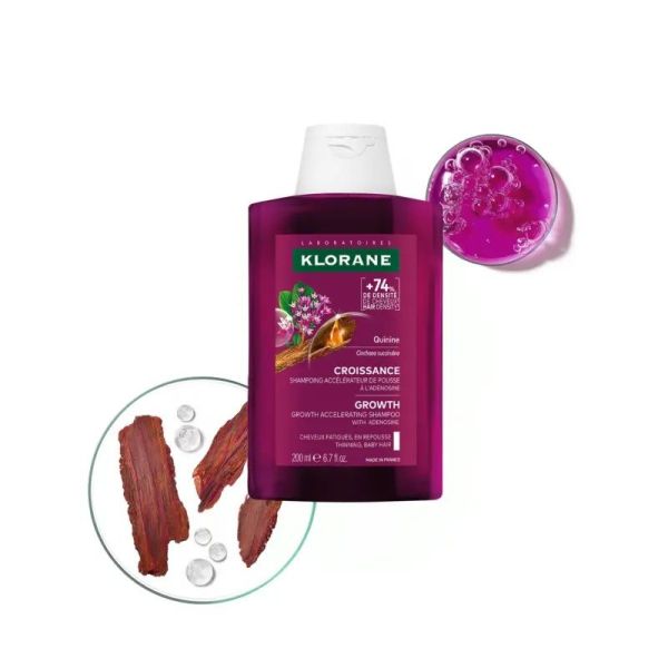 CROISSANCE Shampoing accélérateur de pousse à l'adénosine - 200 ml