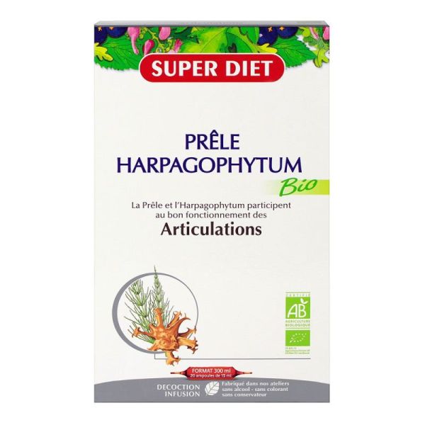 Prêle - Harpagophytum Bio - 20 ampoules