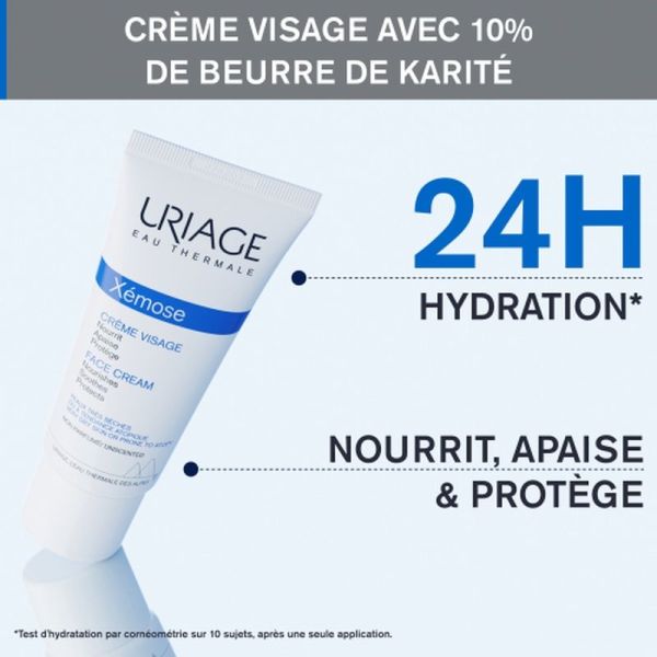 Peaux sèches, tendance à l'eczéma atopique Crème Visage - 40 mL