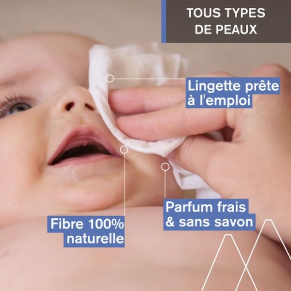 Bébé 1ère Lingettes nettoyantes
