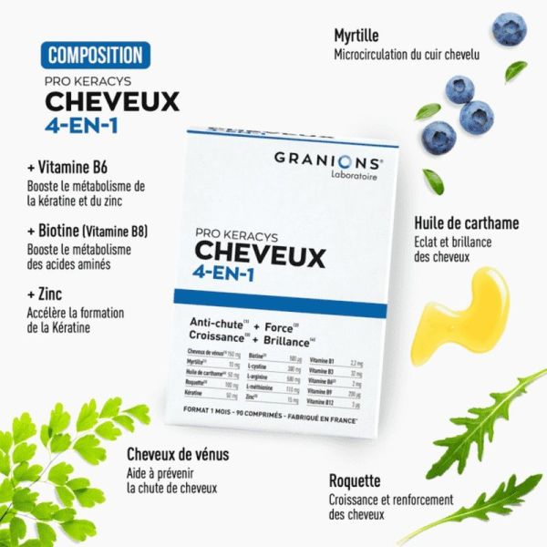 Pro Keracys Cheveux 4 en 1 - 1 l