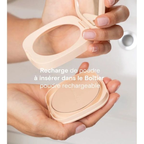 La Rosée Poudre Compacte Soin à L'Huile d'Abricot Bio 03 Medium Foncé - 8g