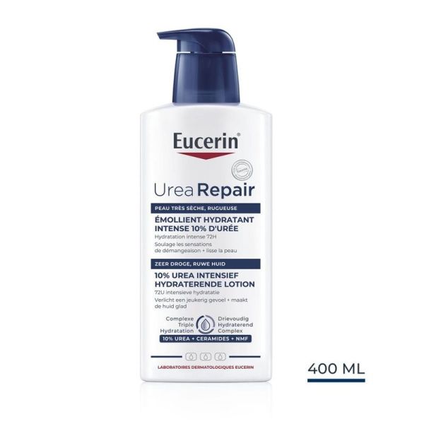 UreaRepair Émollient Hydratant Intense 10% d'Urée - 400ml