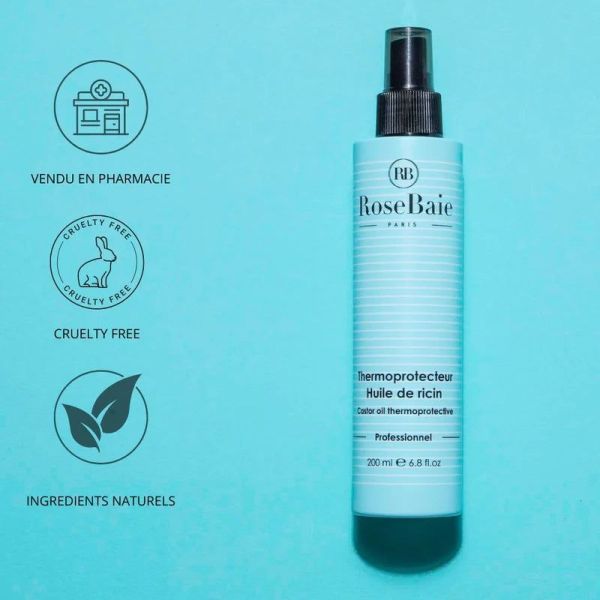 Thermoprotecteur Ricin Pousse & Hydratation - 200ml
