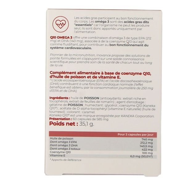 Q10 OMEGA 3 - 60 capsules