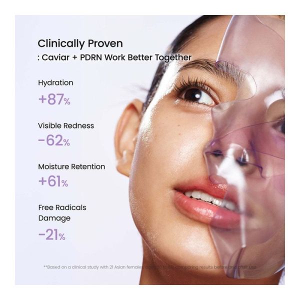 REAL DEEP MASK - Masque Caviar PDRN Rajeunissant - 34 g