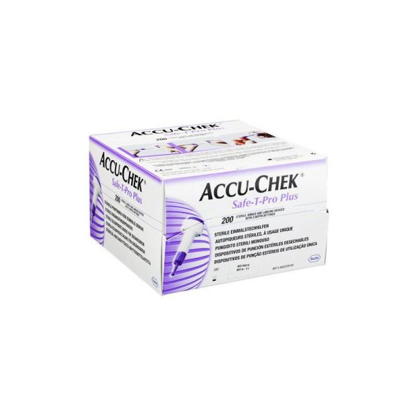 Accu-Chek Safe-T-Pro Plus - 200 autopiqueurs