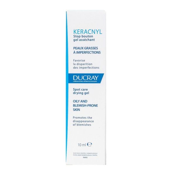 Ducray Keracnyl Stop Bouton Gel Asséchant - 10 ml