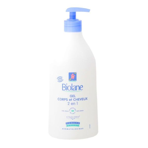 Biolane Gel Lavant Corps et Cheveux 2 en 1 - 750 ml 