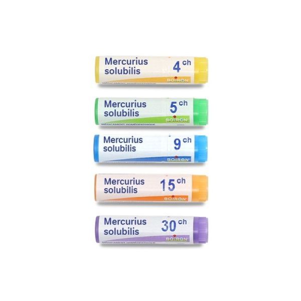 Boiron Mercurius solubilis dose homéopathique - 15 CH