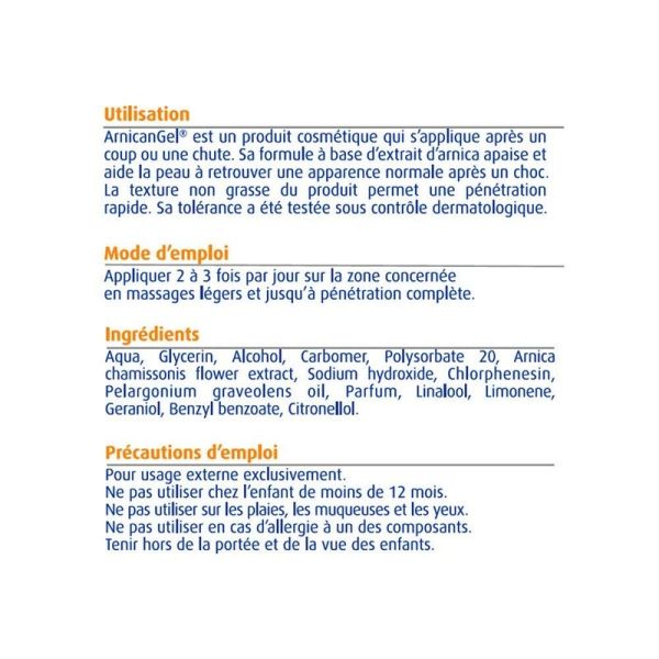 Gel apaisant Arnican - 100g