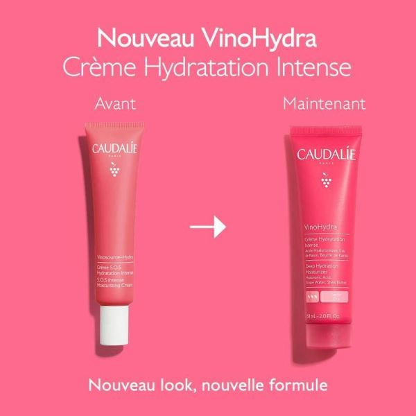 VinoHydra Crème Hydratation Intense à l'Acide Hyaluronique & Beurre de Karité
