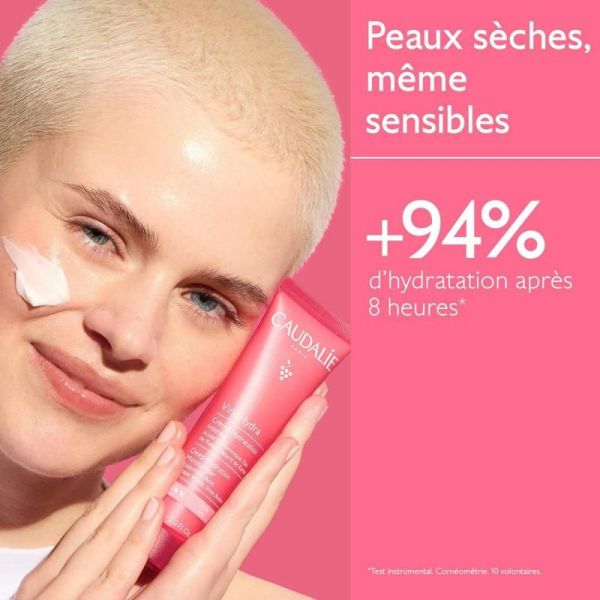 VinoHydra Crème Hydratation Intense à l'Acide Hyaluronique & Beurre de Karité