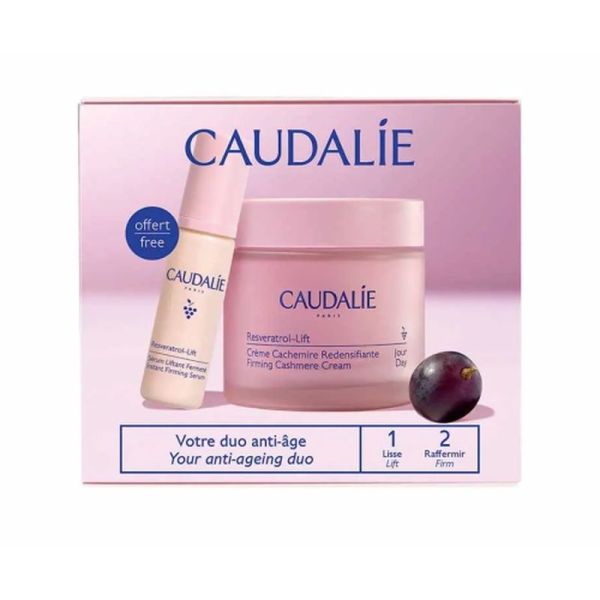 Resveratrol Lift Crème Cachemire Redensifiante + Sérum Liftant Fermeté - 50ml + 10ml