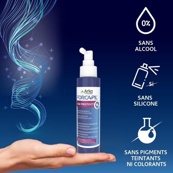 Forcapil® Age Protect soin régénérant cheveux et racines - none