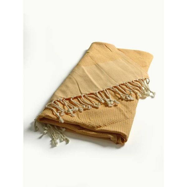 Linge Hammam Orange · Coton Bio - 180 x 100 CM