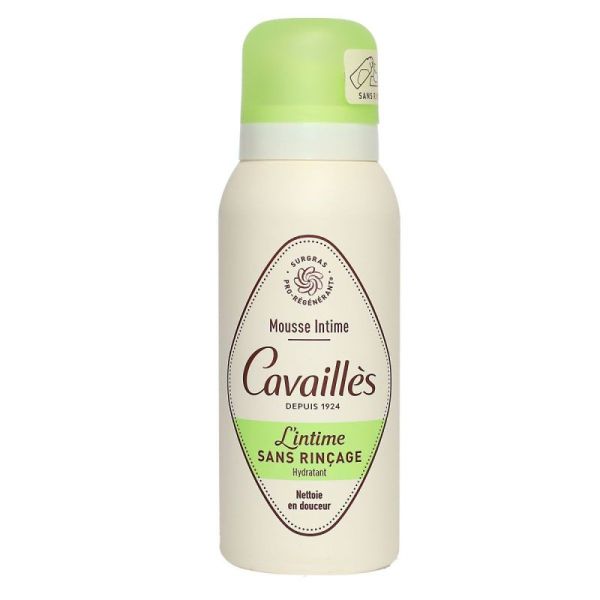 Cavailles Mousse Intime Sans Rinçage Hydratant Fl/