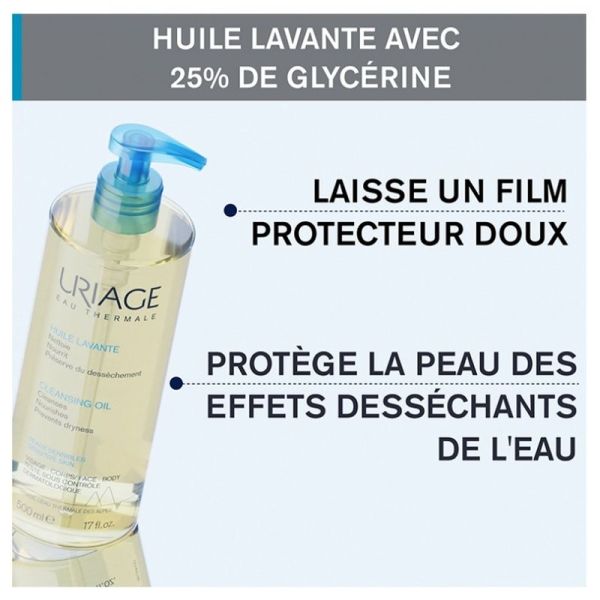 Huile Lavante Dermatologique DERM-PHY - 500 ml
