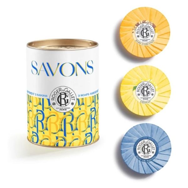 Fresh Wood Coffret 3 savons parfumés - 3x100g