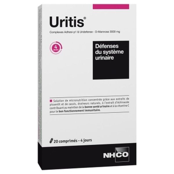 Uritis Défenses du système urinaire - 20 comprimés