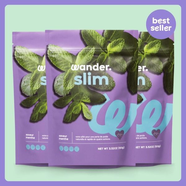 wander slim - Menthe - 1 sachet