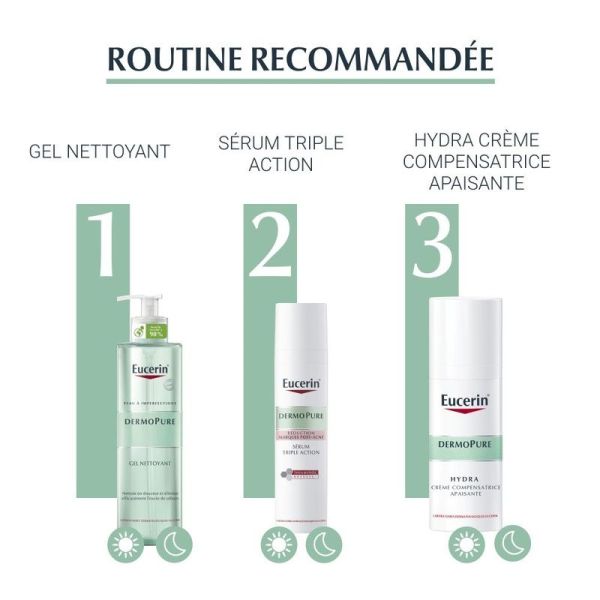 DermoPure HYDRA Crème Compensatrice Apaisante