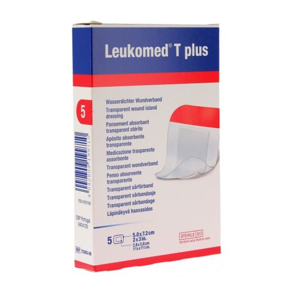 Leukomed T Plus Pansements Stériles Transparants - 8x10cm
