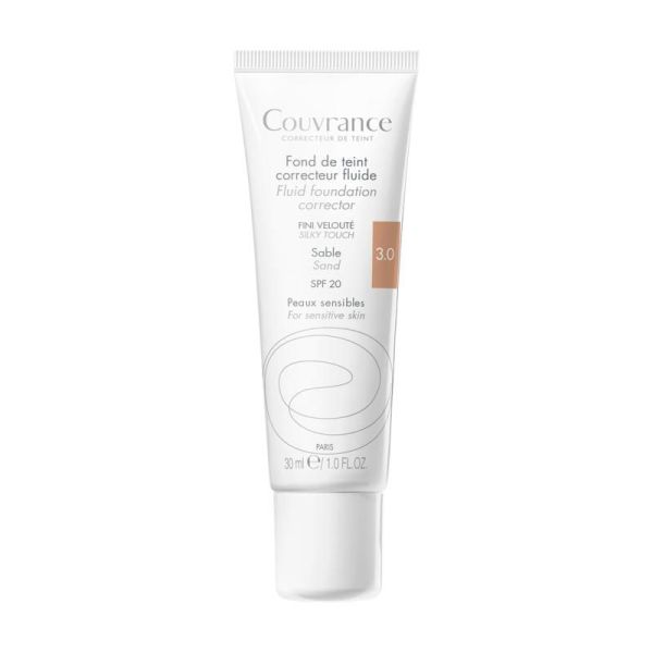 Fond de teint correcteur fluide Sable