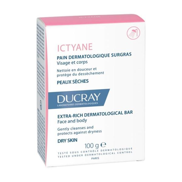 Pain dermatologique surgras Ictyane - 100gr