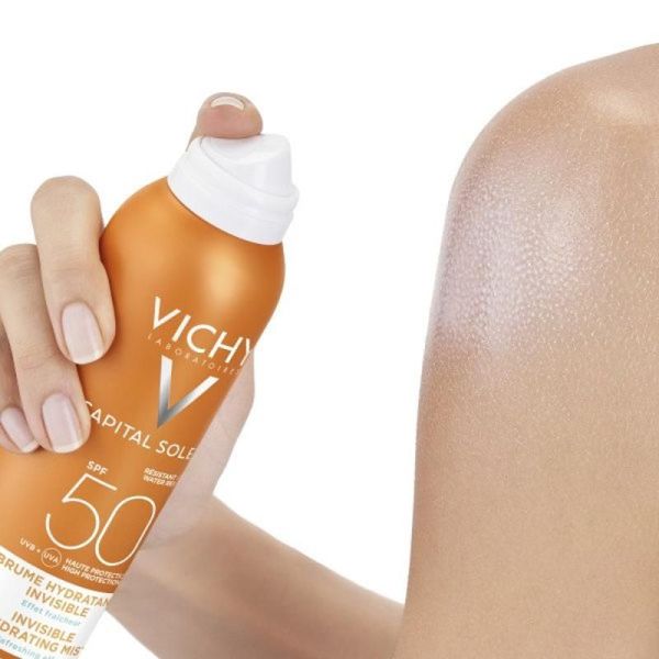 CAPITAL SOLEIL - BRUME HYDRATANTE INVISIBLE SPF 50 - 200 ML