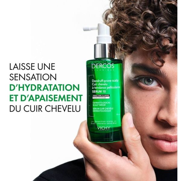 Dercos sérum 10 cuir chevelu à tendance pelliculaire