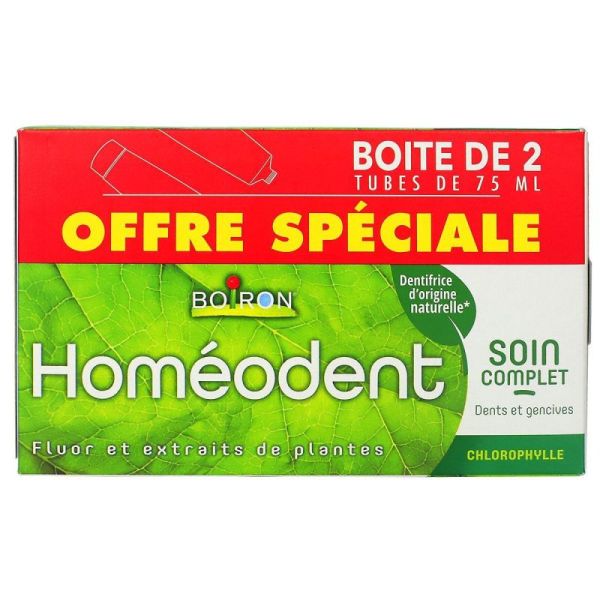 **Boiron Homeodent S Cplet Pâte Dtf Chloro 2T/75Ml