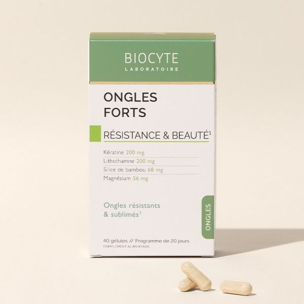 Ongles forts - Etui de 40 gélules