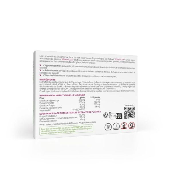 Anti-gaspillage Veinoflux® - 30 gélules