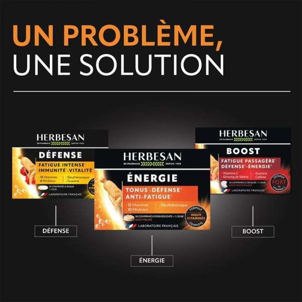 Énergie - 30 comprimés effervescents