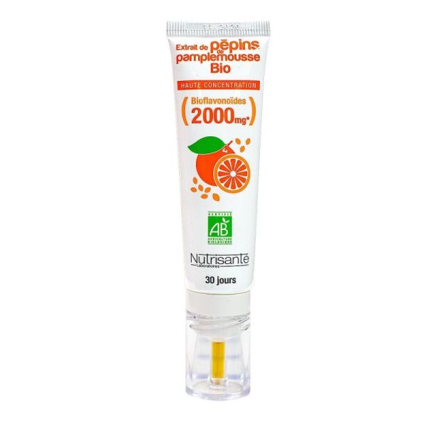 Nutrisanté Extrait de Pépins de Pamplemousse Bio - 30 ml