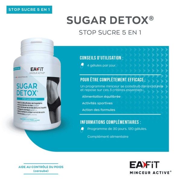 Construction musculaire Sugar Detox - 120g