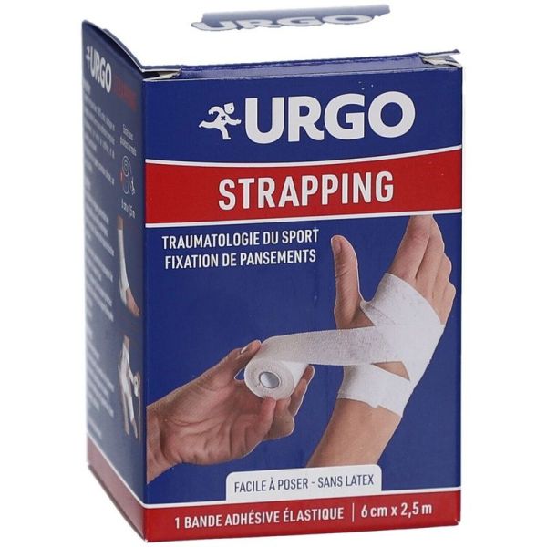 Strapping Bande Adhésive Élastique - 2,5 m x 6 cm