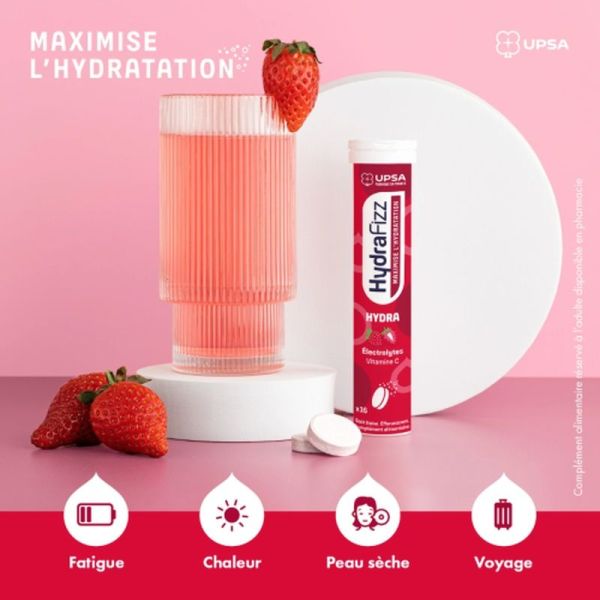 Hydrafizz Hydra Comprimés effervescents - 16 comprimés