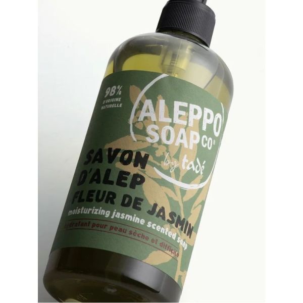Savon d'Alep liquide Fleur de Jasmin - 500ML