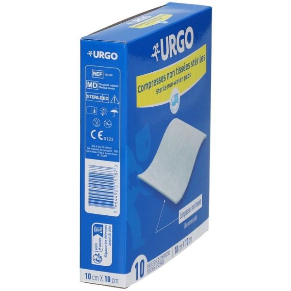 Compresses Stériles Non Tissées - 10 cm x 10 cm