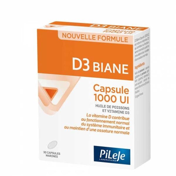 D3 Biane Capsules - 30capsules