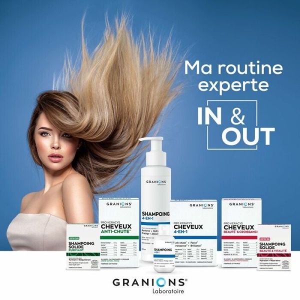 Pro Keracys Cheveux 4 en 1 - 90 comprimés
