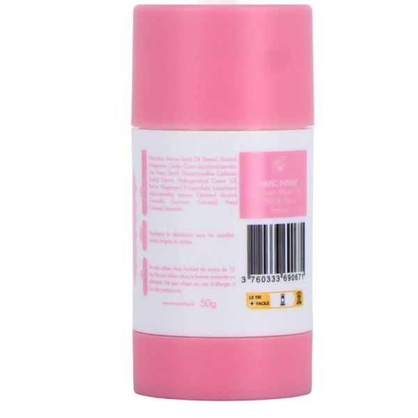 Musc Intime Déodorant solide Musc Blanc - 50g