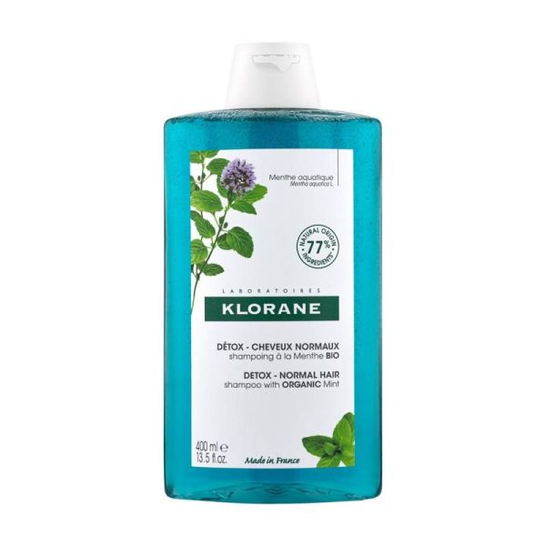 Menthe aquatique Shampoing à la Menthe aquatique BIO - 400ml