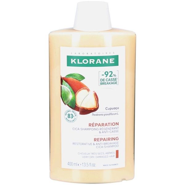 Réparation Cica-Shampoing Régénérant & Anti-Casse au Cupuaçu - 400 ml